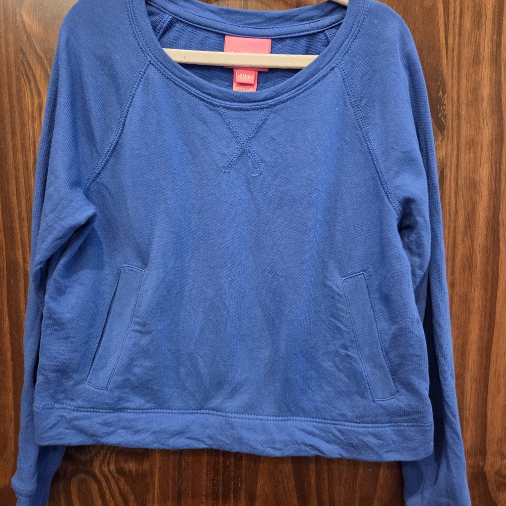 Lilly Pulitzer Girls Blue Sweater